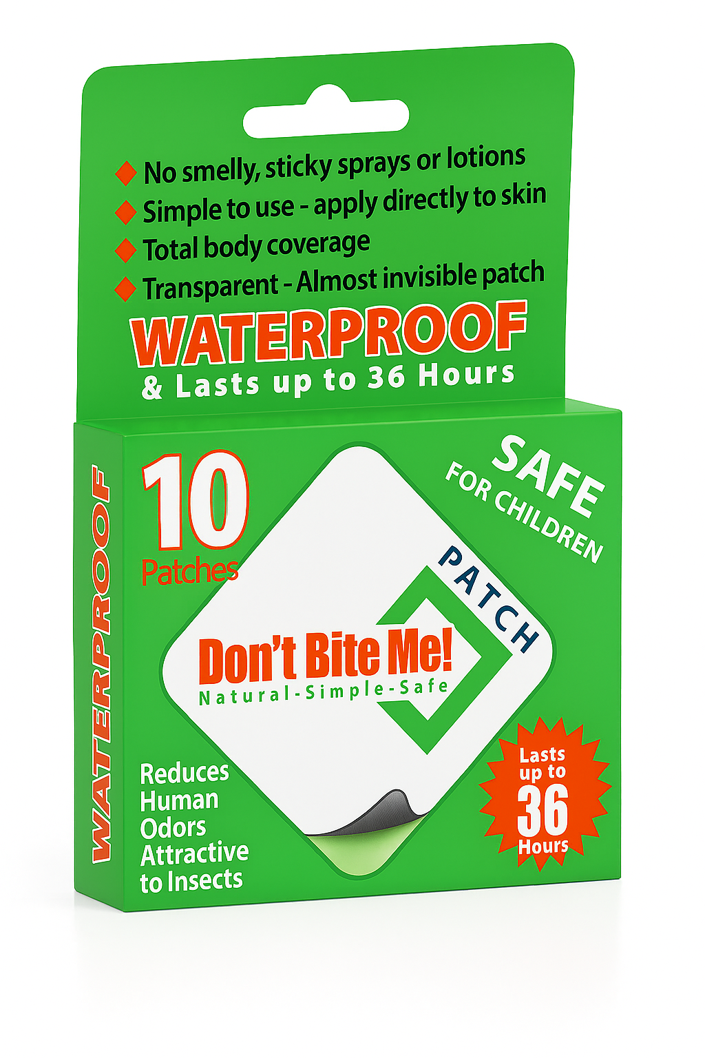 Don't Bite Me Patch 10 Pack